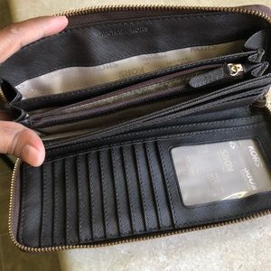 Michael Kors wristlet wallet